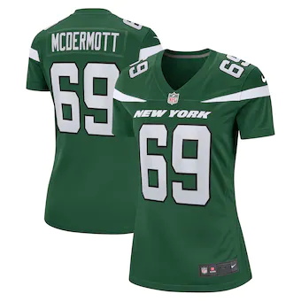 womens nike conor mcdermott gotham green new york jets game